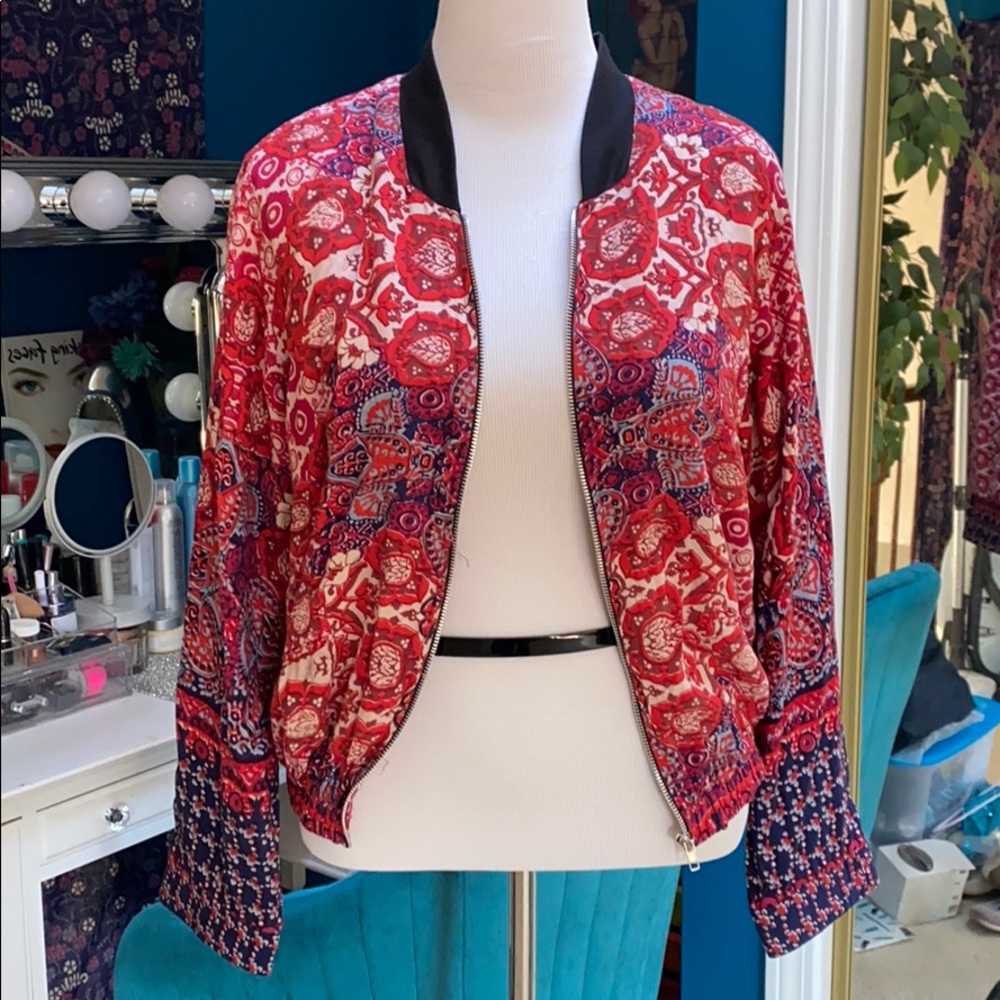 Boho bomber type jacket - Picture 4 of 5